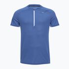 Koszulka do biegania męska Mizuno Trail DryAeroFlow Half Zip Tee federal blue