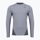 Longsleeve do biegania męski Mizuno Tech Thermal Charge quiksilver