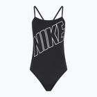 Strój pływacki jednoczęściowy damski Nike Hydrastrong Adjustable Crossback black
