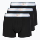 Bokserki męskie CR7 Basic Trunk 3 pary black/ navy blue