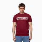 Koszulka męska Pitbull Hilltop burgundy