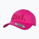 Czapka z daszkiem męska Pitbull 3D Chenile EMB Cal Classic Low Profile różowa