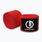 Bandaże bokserskie Octagon Legion Standard 300 cm red
