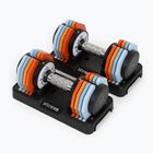 Zestaw hantli regulowanych XTREXO 2 x 10 kg multicolor