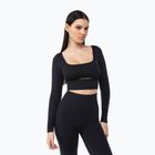 Longsleeve treningowy damski Carpatree Dopamine Buzz Seamless obsidian black