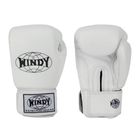 Rękawice bokserskie WINDY Classic Genuine Leather white