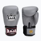 Rękawice bokserskie RAJA BOXING Single Standard Genuine Leather grey