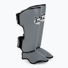 Ochraniacze piszczeli i stóp RAJA BOXING Lightweight Shin Guards Semi Leather grey