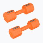 Hantle regulowane HMS HL03 2 x 2,5 kg orange