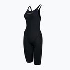 Strój pływacki jednoczęściowy damski ZONE3 FINA Approved Performance Gold Kneeskin black/gold