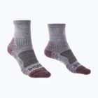 Skarpety damskie Bridgedale Lightweight Merino Performance 3/4 Crew Original heather/damson