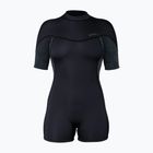 Pianka do pływania damska Xcel Axis Back Zip Spring 2 mm black/palm/monstera print