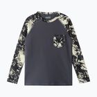Longsleeve do pływania dziecięcy Reima Kroolaus soft black