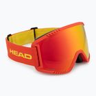 Gogle narciarskie HEAD Contex red/red/fmr yellow red