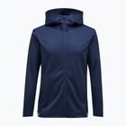 Bluza trekkingowa męska Peak Performance Rider Tech Zip Hood blue shadow