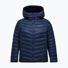 Kurtka puchowa damska Peak Performance Frost Down Hood Jacket blue shadow