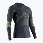 Bluza termoaktywna męska X-Bionic Energy Accumulator 4.0 charcoal/yellow