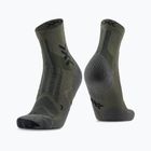 Skarpety X-Socks Hike Discover Ankle dark sage/black