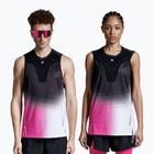 Koszulka do biegania X-Bionic Corefusion Run Tank dot fade/neo pink/white