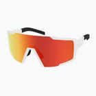 Okulary przeciwsłoneczne SCOTT Shield white matt/amp red chrome