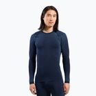 Bluza termoaktywna męska ODLO Performance Warm Bl Top Crew Neck dark sapphire