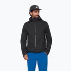 Kurtka przeciwwiatrowa męska Mammut Ducan HS Hooded black