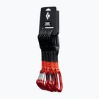Zestaw ekspresów wspinaczkowych Black Diamond Hotforge Hybrid Quickpack Set 6 szt. 12 cm octane
