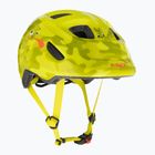 Kask rowerowy dziecięcy MET Hooray lime chameleon glossy