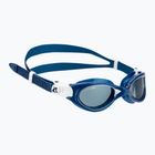 Okulary do pływania damskie Cressi Flash blue metal/white smoked