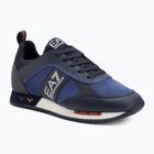 Buty EA7 Emporio Armani Black & White Suede sky captain/deep cobal/mineral