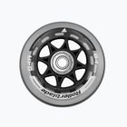 Kółka do rolek z łożyskami Rollerblade Wheels XT 84 mm/84A + SG7 8 szt. clear