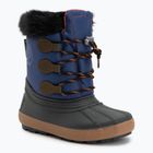 Śniegowce dziecięce BOATILUS Nippy 02 Sint. Leather green/blue