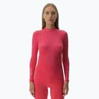 Bluza termoaktywna damska UYN Elevation Biomorph LS Turtle Neck pink yarrow
