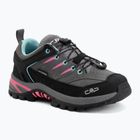 Buty trekkingowe dziecięce CMP Rigel 2.0 Low Waterproof grey/acquarius/pink fluo