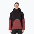 Kurtka snowboardowa damska Oakley WMNS TNP TBT Isulated Anorak blakout/grenache