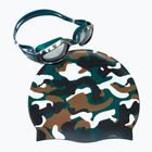 Zestaw RAS WT czepek + okulary light green