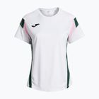 Koszulka teniskowa damska Joma Montreal white/green