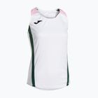 Koszulka tenisowa damska Joma Montreal white/green