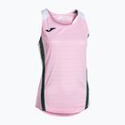 Koszulka tenisowa damska Joma Montreal pink/green