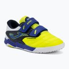 Buty piłkarskie dziecięce Joma Cancha Jr IN fluor yellow