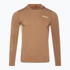 Longsleeve męski Hurley H2O-Dri Atticus II brown
