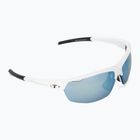 Okulary przeciwsłoneczne Tifosi Navar matte white/smoke bright blue mirror
