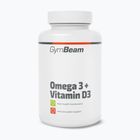 Kwasy tłuszczowe + witamina D3 suplement diety GymBeam Omega 3 + D3 90 caps