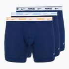 Bokserki męskie Nike Essential Cotton Stretch 3 pary blue graphite