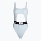Strój kąpielowy jednoczęściowy damski Calvin Klein Cut Out One Piece-Rp blue