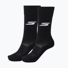 Skarpety męskie SKECHERS 1/2 Terry Over The Knee 2 pary black