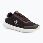 Buty damskie Calvin Klein YW0YW01750 3 Eva Runner Mesh MG brown out/green haze