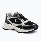 Buty damskie Calvin Klein YW0YW02063 Hike Runner Lace Up Mesh Mix black/silver