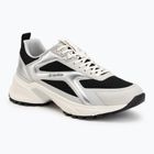 Buty męskie Calvin Klein HM0HM02341 Hike Runner Stripe Met Mix black/silver/light grey