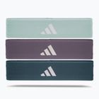 Zestaw gum do ćwiczeń adidas Resistance Band 3 szt. green/ violet/ blue